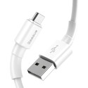 Кабел Baseus durable USB cable / micro USB 2.4A 1m, Бял