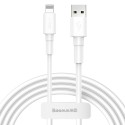 Кабел Baseus durable USB cable / Lightning 2.4A 1m, Бял