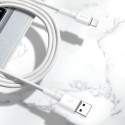 Кабел Baseus durable USB cable / Lightning 2.4A 1m, Бял