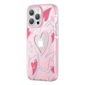 Калъф Kingxbar Heart Star Series за iPhone 14 Pro Max, Pink