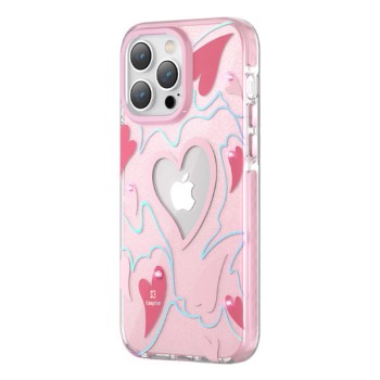 Калъф Kingxbar Heart Star Series за iPhone 14 Pro Max, Pink