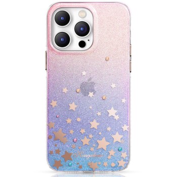 Калъф Kingxbar Heart Star Series за iPhone 14 Pro, Zodiac stars