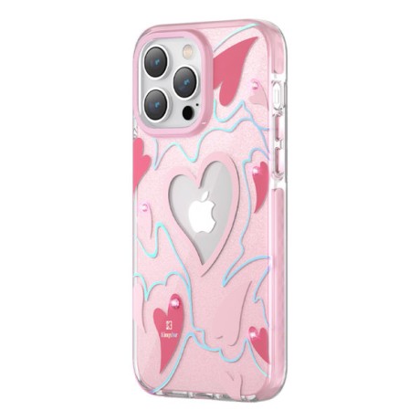 Калъф Kingxbar Heart Star Series за iPhone 14 Plus, Pink