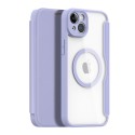Калъф Dux Ducis Skin X Pro MagSafe Flip за iPhone 14 Plus, Purple