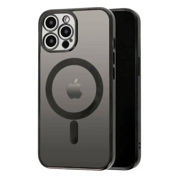 Калъф fixGuard Camera Shield Magsafe Silicone за iPhone 14 Pro Max, Black