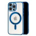 Калъф fixGuard Camera Shield Magsafe Silicone за iPhone 14 Pro Max, Blue