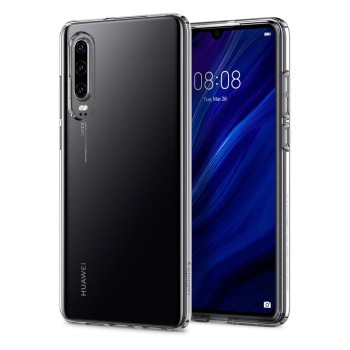 Калъф Spigen Liquid Crystal за Huawei P30, Crystal Clear