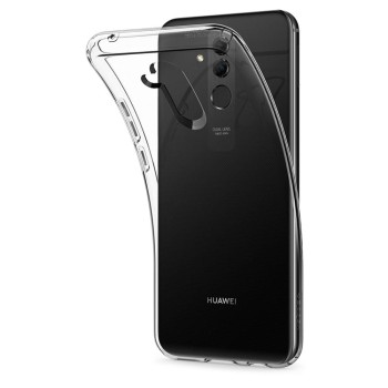 Spigen Liquid Crystal тънък силиконов (TPU) калъф за Huawei Mate 20 Lite, Crystal Clear