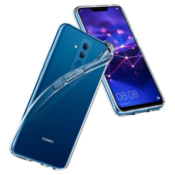 Spigen Liquid Crystal тънък силиконов (TPU) калъф за Huawei Mate 20 Lite, Crystal Clear