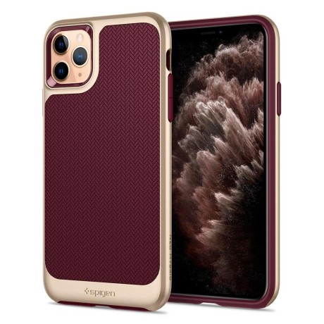 Калъф Spigen Neo Hybrid за IPhone 11 Pro Max, Burgundy