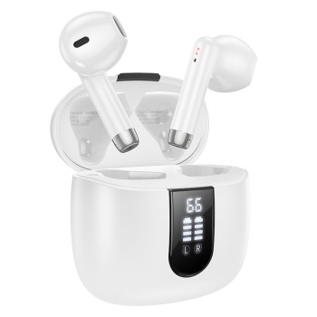 Безжични слушалки HOCO EW36, TWS Wireless, Delighted White