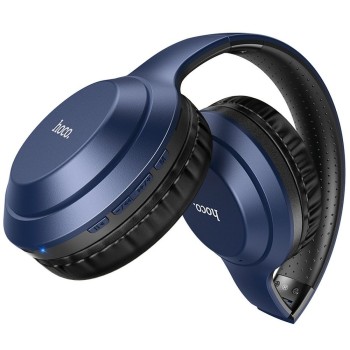 Безжични слушалки HOCO FUN move W30, Bluetooth, Blue