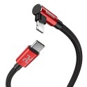 Кабел Baseus MVP Elbow USB Type C/ Lightning 1m, Червен