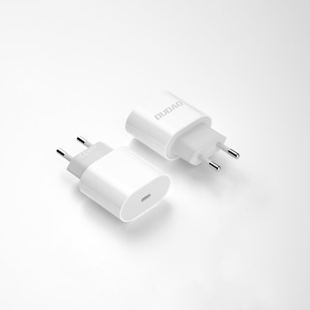 Зарядно Dudao A8SEU, USB-C Charger, 20W, White