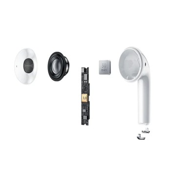 Безжични слушалки Dudao U10B, TWS Wireless, Bluetooth 5.0, White