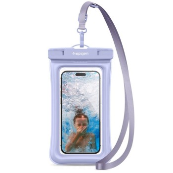 Калъф Spigen A610 Universal, Waterproof, Float Case, Универсален, Aqua Blue