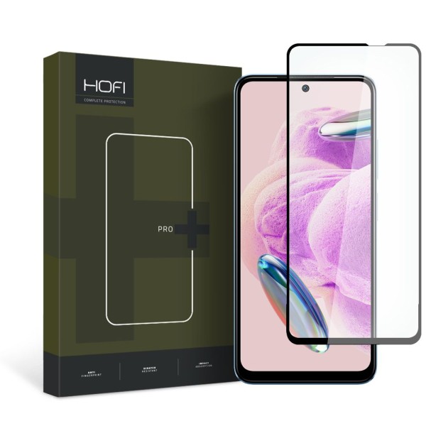 Стъклен Протектор Hofi Glass Pro+ за Xiaomi Redmi Note 12s, Black