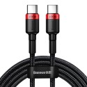 Кабел Baseus Cafule USB Type C 100W 20V 5A 2М, Черен