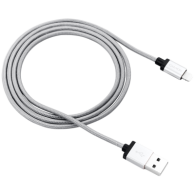 USB Кабел Canyon CNS-MFIC3 Lightning, MFI, certified by Apple, 1M, Тъмно сив