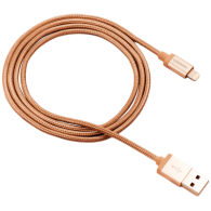 USB Кабел Canyon CNS-MFIC3 Lightning, MFI, certified by Apple, 1M, Golden
