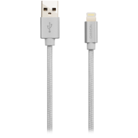 USB Кабел Canyon CNS-MFIC3 Lightning, MFI, certified by Apple, 1M, Pearl White