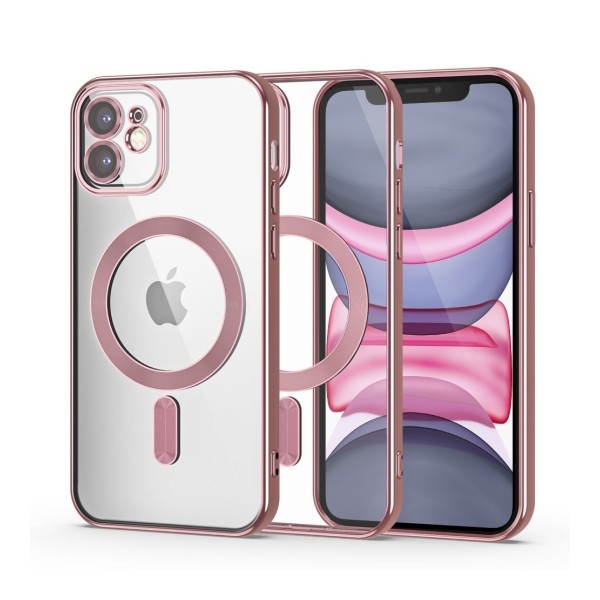 Калъф Tech-Protect MAGshine Magsafe За iPhone 11, Rose Gold