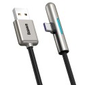 Кабел Baseus Mobile Game Elbow USB Type C 4A 40W Huawei Super Charge 1M, Черен