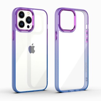 Калъф fixGuard MX Rainbow Case За iPhone 12 / 12 Pro, Purple Blue