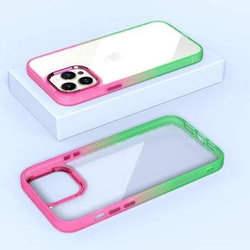 Калъф fixGuard MX Rainbow Case За iPhone 12 Pro Max, Red Green