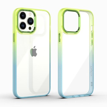 Калъф fixGuard MX Rainbow Case За iPhone 13 Pro Max, Lime Blue