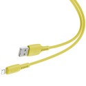 Кабел Baseus Colourful USB / Lightning 2.4A 1.2M, Жълт