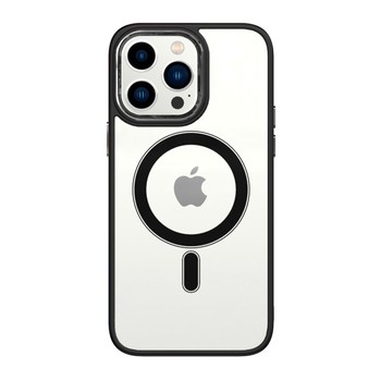 Калъф TEL PROTECT Magnetic Clear Case За iPhone 14, Black