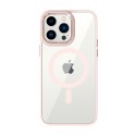 Калъф TEL PROTECT Magnetic Clear Case За iPhone 13, Salmon