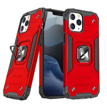 Калъф Wozinsky Ring Armor Magnetic case За iPhone 14 Pro Max, Red