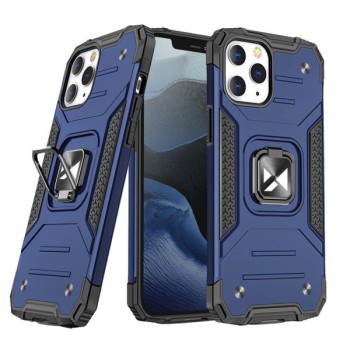 Калъф Wozinsky Ring Armor Magnetic case За iPhone 14 Pro Max, Blue