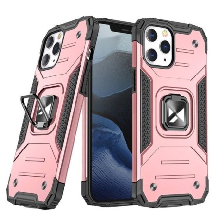 Калъф Wozinsky Ring Armor Magnetic case За iPhone 14 Pro, Rose Gold