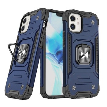 Калъф Wozinsky Ring Armor Magnetic case За iPhone 14 Plus, Blue