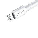 Кабел Baseus BMX MFI USB Type C 18W / Lightning 1.2M, Бял