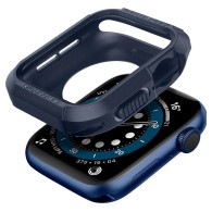 Калъф Spigen Rugged Armor за Apple Watch 4/5/6/SE (44mm) Navy Blue