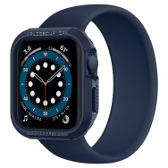 Калъф Spigen Rugged Armor за Apple Watch 4/5/6/SE (44mm) Navy Blue