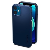 Калъф Spigen Thin Fit за iPhone 12 Mini, Navy Blue