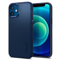 Калъф Spigen Thin Fit за iPhone 12 Mini, Navy Blue