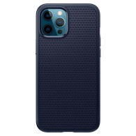 Калъф Spigen Liquid Air за iPhone 12 Pro Max, Navy Blue
