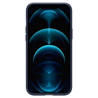 Калъф Spigen Liquid Air за iPhone 12 Pro Max, Navy Blue