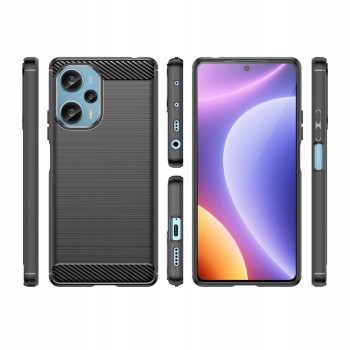 Калъф Tech-Protect TPUcarbon За Xiaomi Poco F5, Black