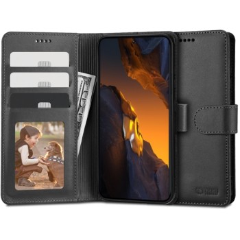 Калъф Tech-Protect Wallet За Xiaomi Poco F5, Black