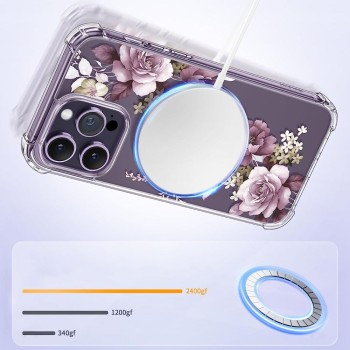 Калъф Tech-Protect MaGood Magsafe За iPhone 11, Rose Floral