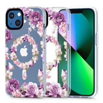 Калъф Tech-Protect MaGood Magsafe За iPhone 13 Mini, Rose Floral