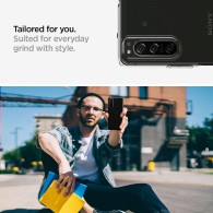 Калъф Spigen Liquid Crystal за SONY Xperia 5 II, Crystal Clear