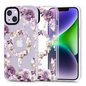 Калъф Tech-Protect MaGood Magsafe За iPhone 14, Rose Floral